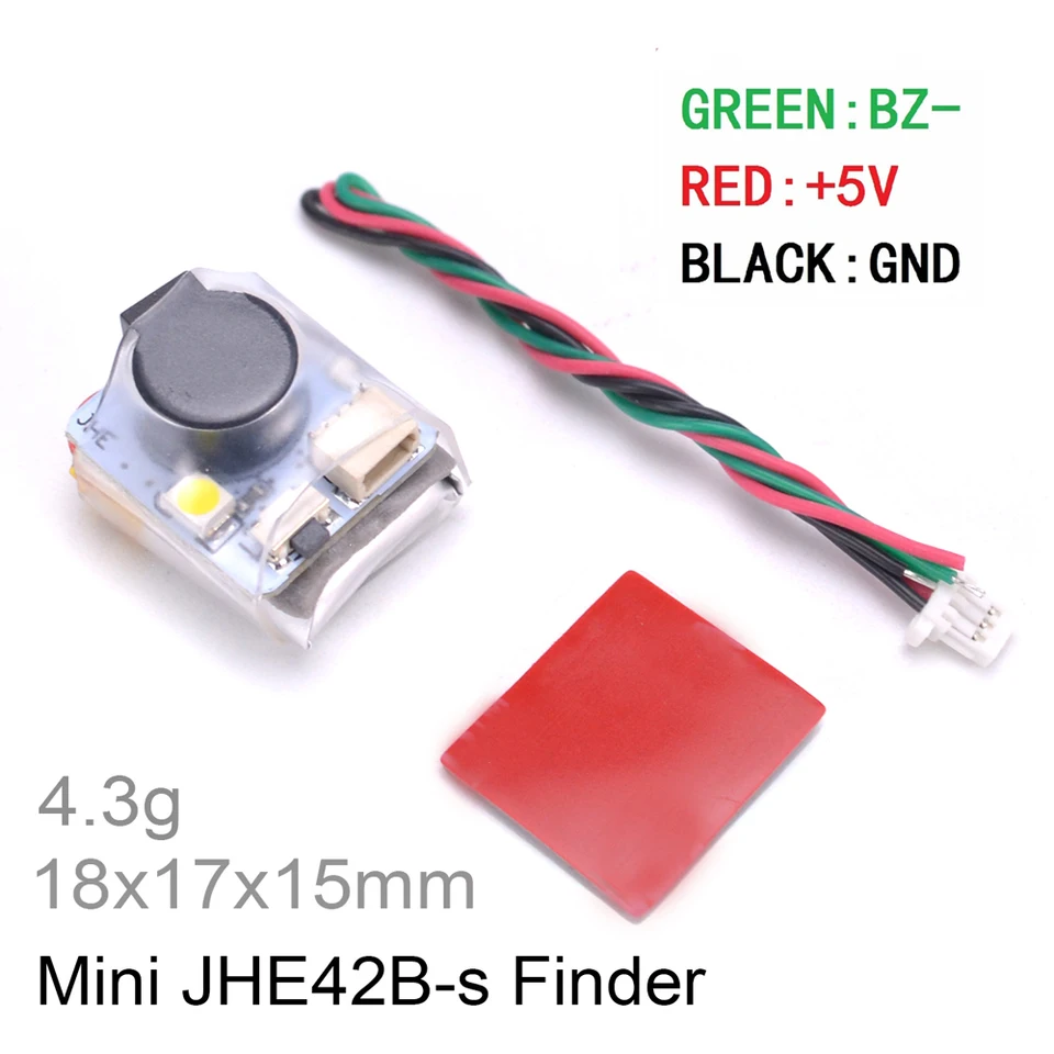 RC Buzzer Alarm 100dB Con LED Per Drone FPV – Cicalino Di Ricerca Per Drone, Compatibile Con Controller Di Volo BF/CF - 2