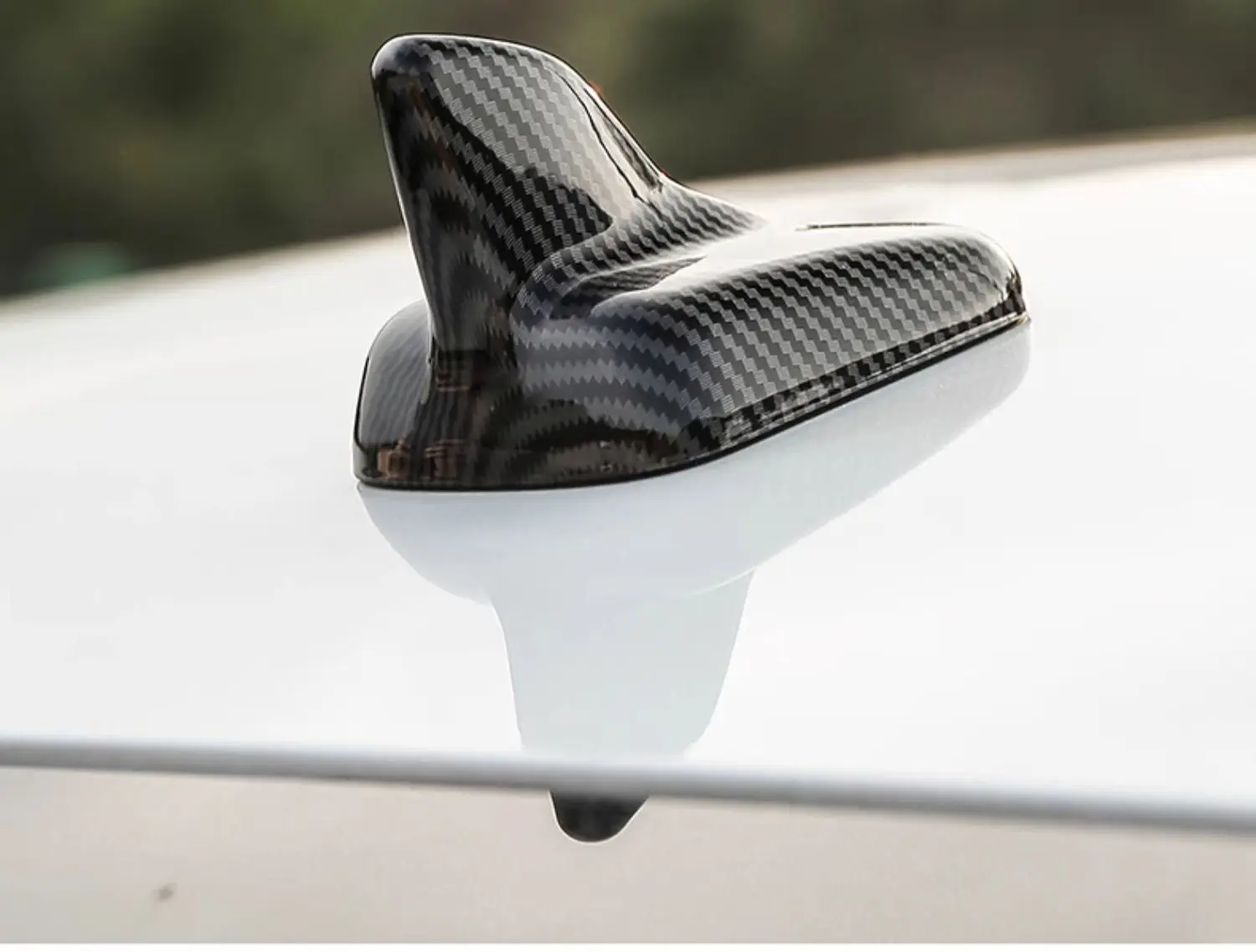 Für Audi A4 A5 2017 2018 2019 2020, Q5 2017 2018 2019 2020 2021 2022 2023 2024 Außen Shark Fin Antenne Abdeckung Schutzkappe – Detail 8