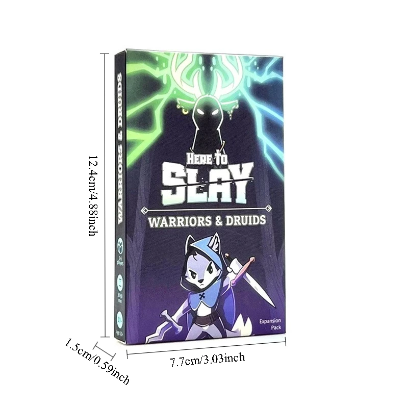 Collezione di Giochi di Strategia Unstable Games Slay Sleigh Fighting Vs. English Card Here to Sleigh Card Games - immagine 6
