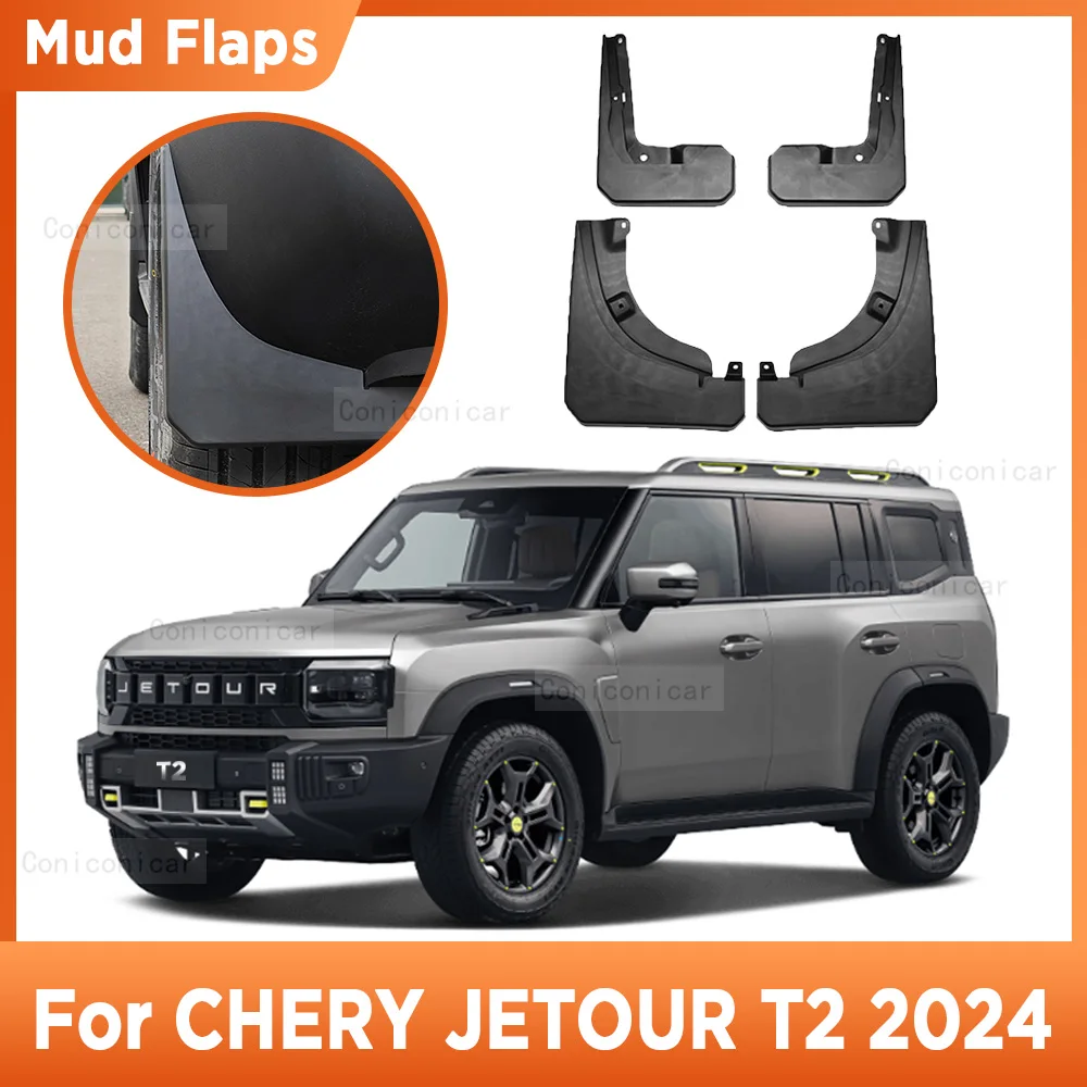 Mudflaps Mud Guards Flaps Splash Guards Mudguards Fender Front Rear Wheel Protection Accessories For CHERY JETOUR T2 car mudguards