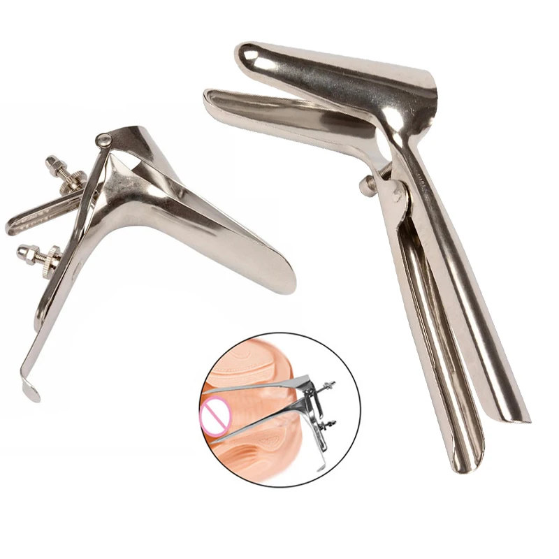 Stainless Steel Vagina Anus Expansion Anal Plug Vaginal Speculum Anal Trainer BDSM Insertion Erotic Sex Toys For Men Women