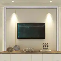 230*4 Cm Self Adhesive Wall Border Strip Waterproof Wall Trim Line Wallpaper Skirting Border 3D Decor TV Background Wall Sticker 2