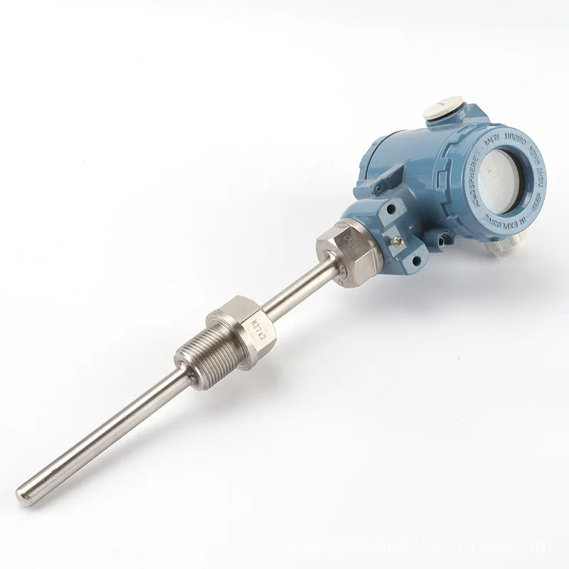 

Support Customized PT100 Temperature Sensor With Thermowell W/O LCD Play