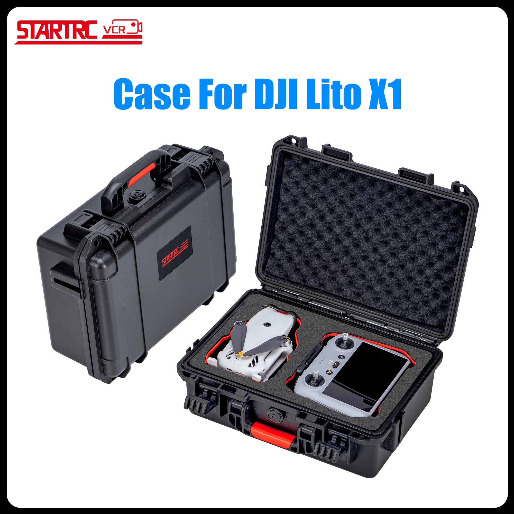 DJI Lito X1용 방수 보관 케이스, 더 많은 기능을 갖춘 콤보 정리함 휴대..