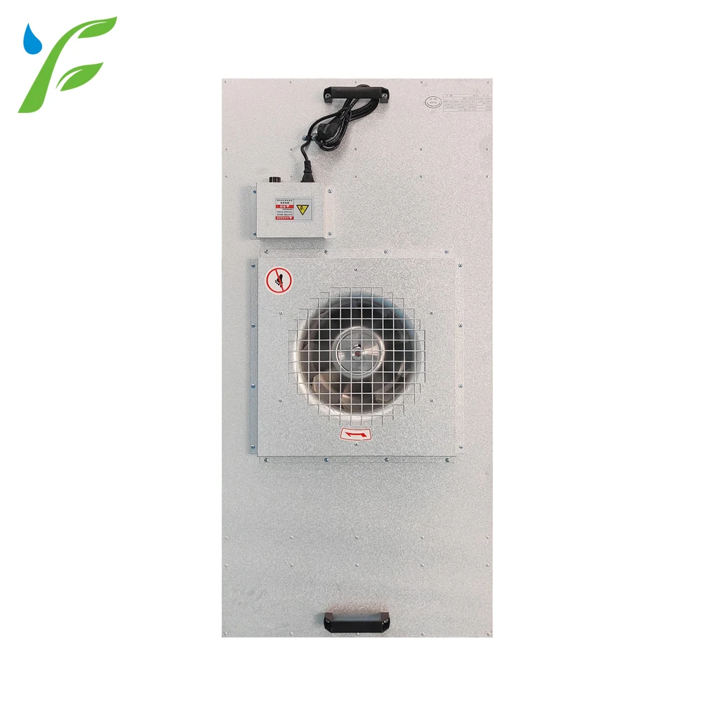 Lock HEPA To Fan Box Clean Room Use Ffu Replace Clean Bench Vertical Flow Or Horizontal Flow Fan Filter Unit For Agriculture
