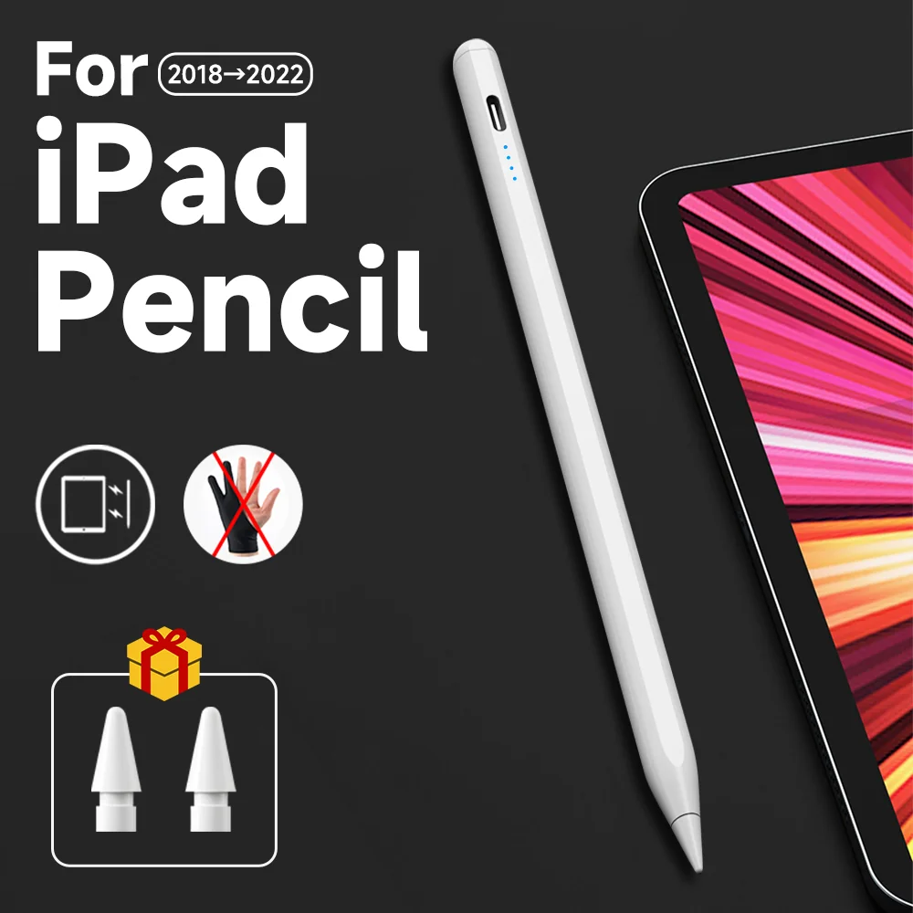 Per Apple Pencil 2 Stilo Per Accessori Ipad 2022 2021 2020 2019 2018 Air5 Mini6 Pro Palm Rejection Per Ipad Pencil Ipad Pen