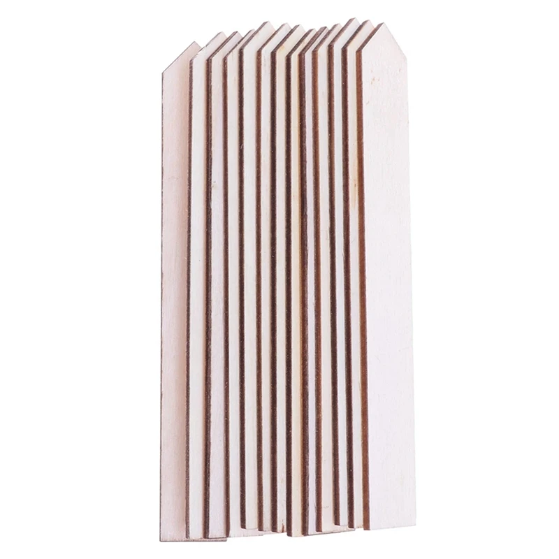 Wooden Garden Labels Handicrafts Green Decorative Wood Stick Large Plant  Labels House Garden Stake Tags for Field