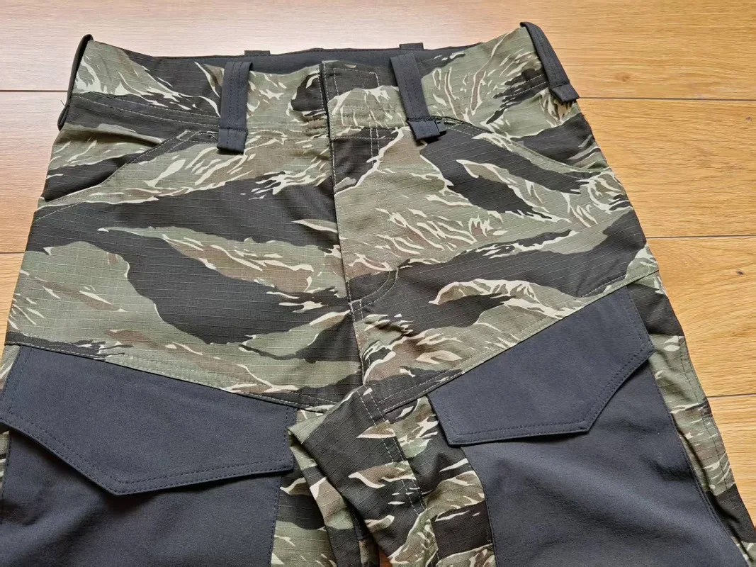 야외 나일론 4면 탄성 훈련 등산 통근 바지
