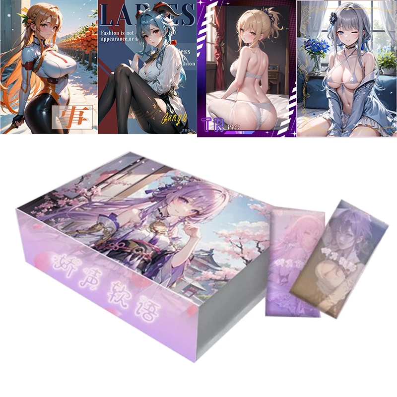 

New Goddess Story Waifu Collection Card Anime Girls Party Swimsuit Bikini Feast Booster Box Doujin Toys And Hobbies Gift