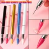 1Pc Professional Diamond Dotting Pen Crystal Pen Stainless Steel +Wax Dual-ended Crystal Picking Pen Dual-ended Rhinestone Pen & 1