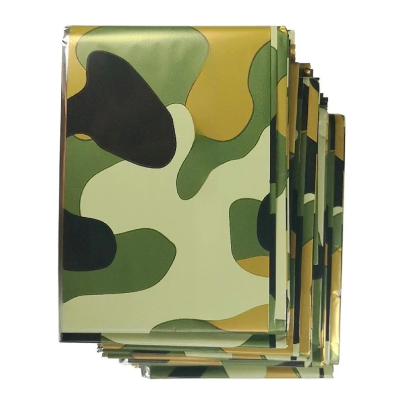 Outdoor Emergencies Thermal Blanket Wind proof Insulation Blanket for Camping