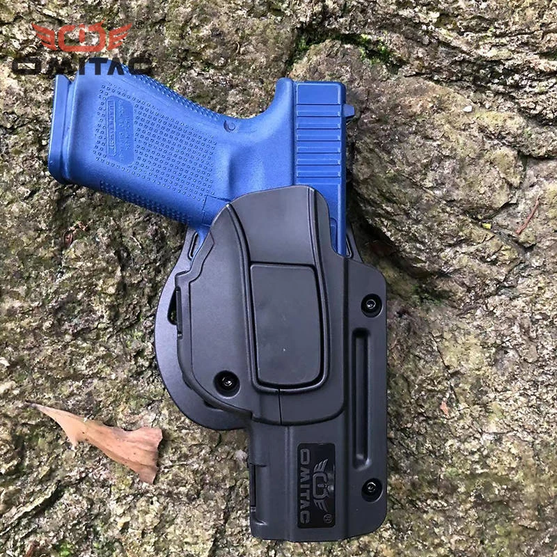 Fondina OWB Per Glock 17 - Fondina Esterna Rotazione 360° Per Cintura, Destrimano, Materiale Militare - Foto 3