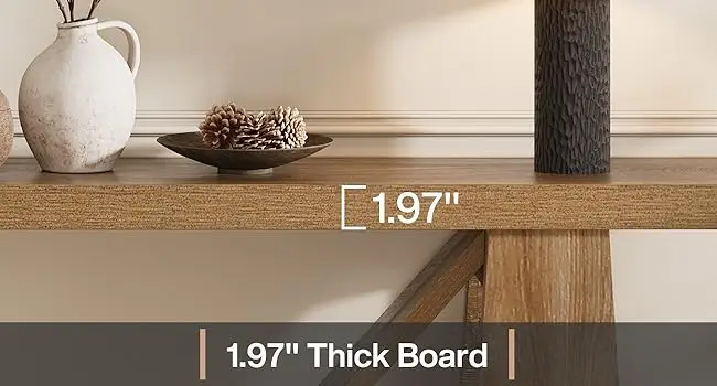 narrow entryway table