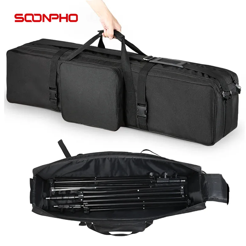 Photographic light stand Light stand Soonpho Photographic Carry Bag for Flash LED Video Light Tripod Portable Storage Bag Single Layer Oxford