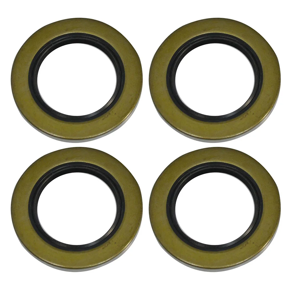 

4pcs Double Lip Seals For Improved Grease Retention 34823 12192TB Double Lip Seals 1.25" X 1.98" For 2000lb Trailer Axles Parts