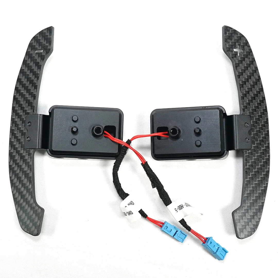 Magnetic Carbon Fiber Paddle Shifter Extensions for BMW 1-4Series F80 F22 F23 F45 F46 F30 Steering Wheel Shift Paddle