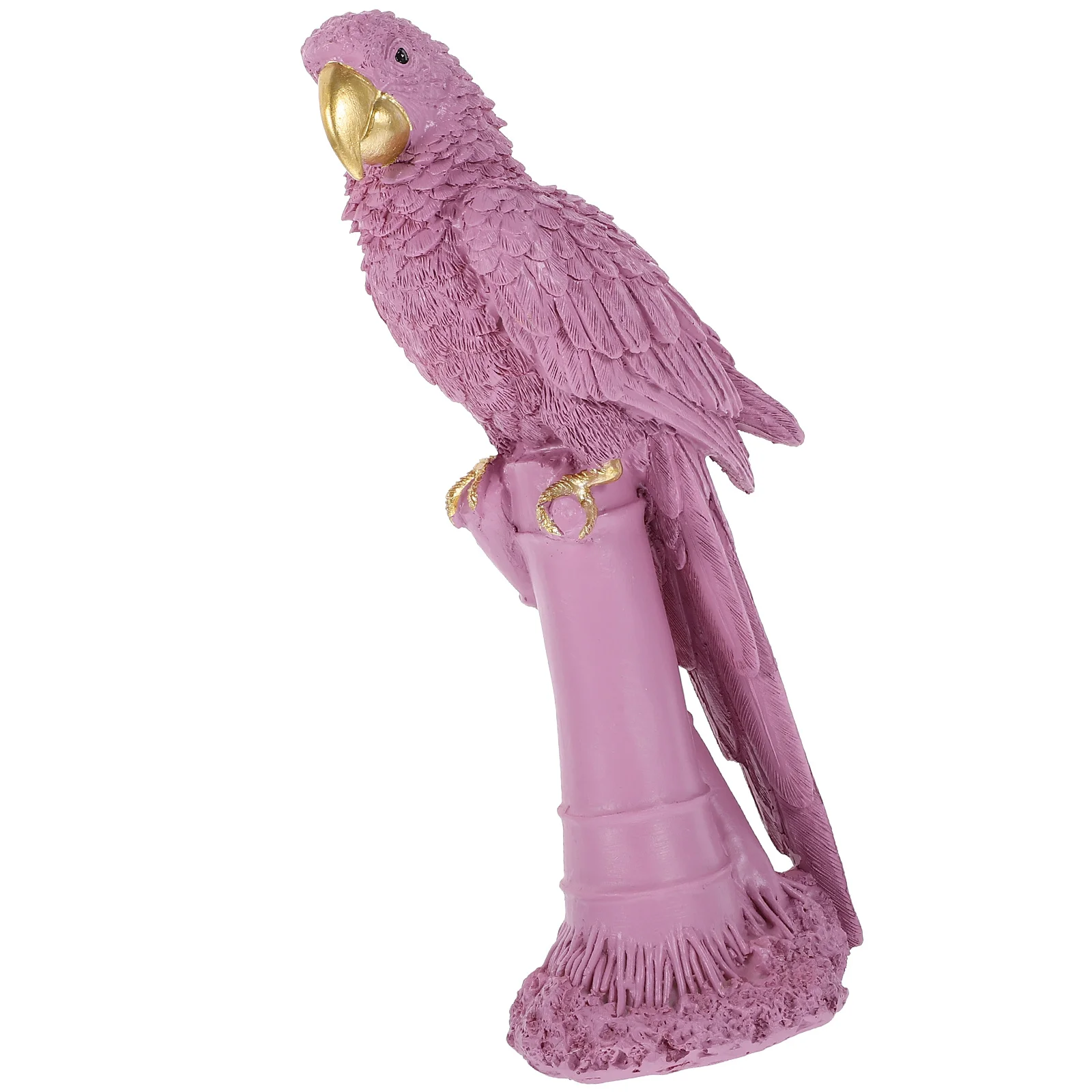 

Cabinet Parrot Ornaments Decor Bird Figurine Statue Resin Artificial Model