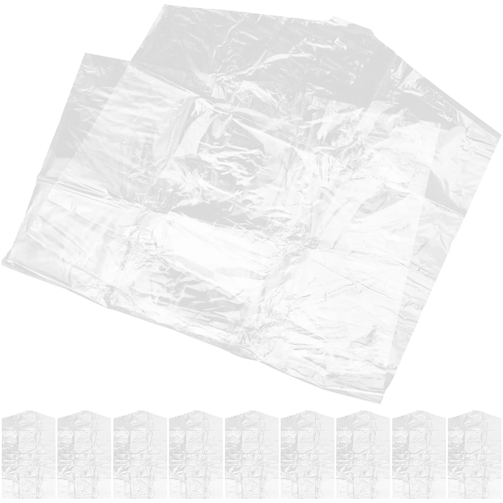 

60*100cm Clothes Dust Cover Disposable Dust Suit Bag Waterproof Garment Bags Wardrobe Hanging Clothing Coat Dust Cover