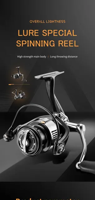 Ryobi Ranmi 1pc Spinning Reel With High-Strength Body, Eva Handle