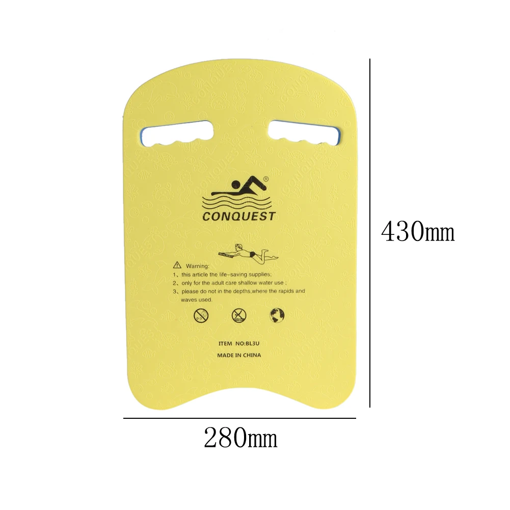 EVA Back Float Kickboard Swimming Training Aid Plate Board for Adult Kid Swim Kickboard Swimming Accessories Beach games & Inflatables Beach Toys and Leisure Accessories