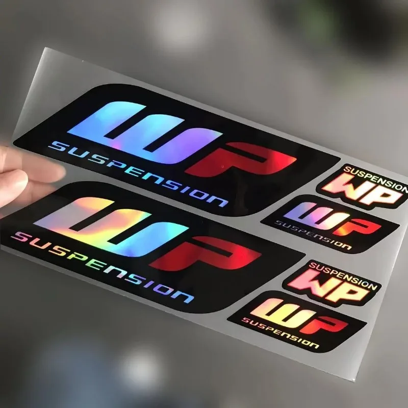 Reflective Suspension Sticker Motorcycle Accessories Shock Absorber Decals Waterproof Ornaments For ktm KONDA SUZUKI KAWASAKI