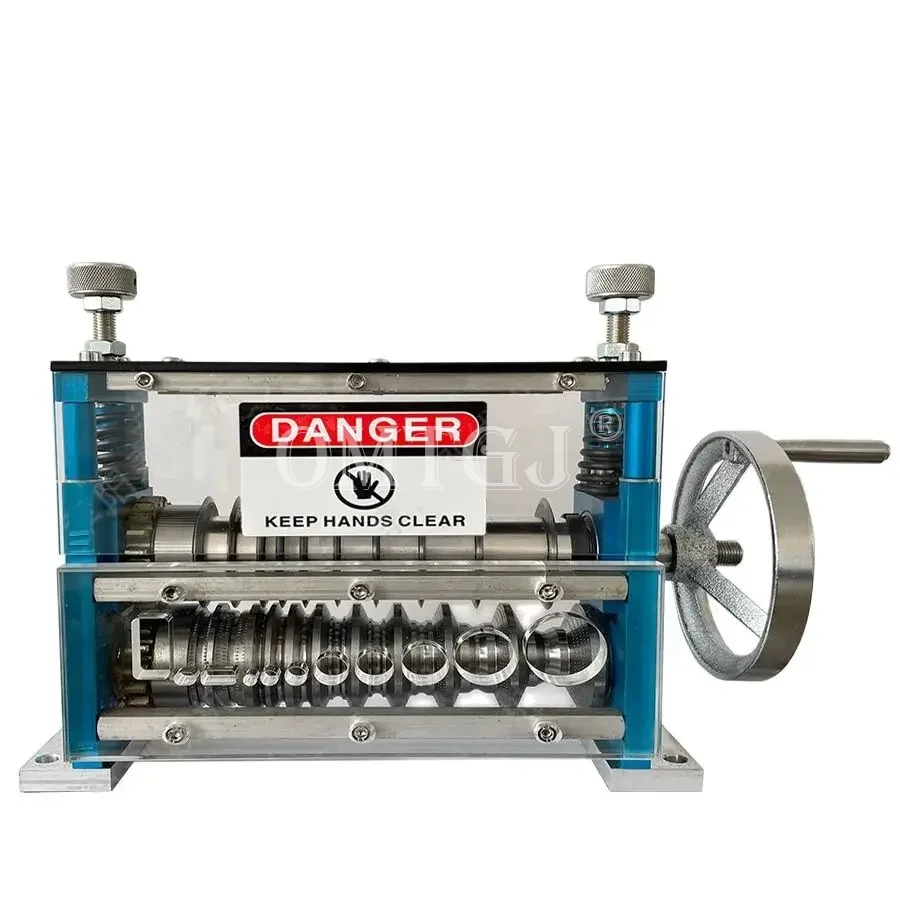 Electric Wire Stripping Machine 1.5-38mm Cable Stripper Copper Peeler For Copper Aluminium Wire Recovery 370W 750W
