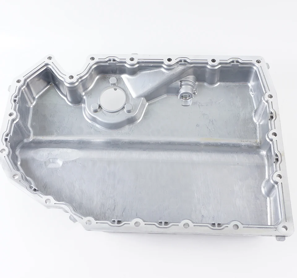 06K 103 600 R For A1 A3 Q2 TT Golf MK7 Tiguan Passat CC Skoda All Aluminum Alloy Improved Oil Tray Waste Oil Pan 06K103600R aluminum oil pan