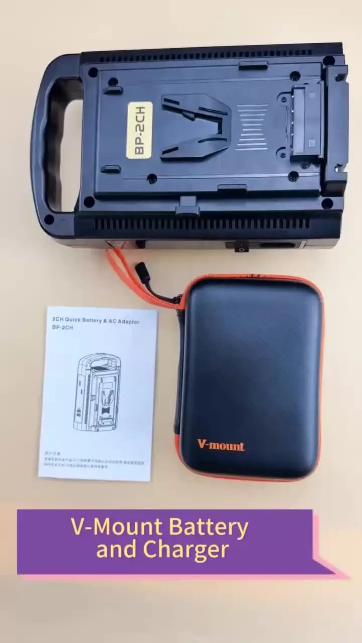 V Mount Battery V Lock BP-229 BP Portable Bateria with PD 65W Fast