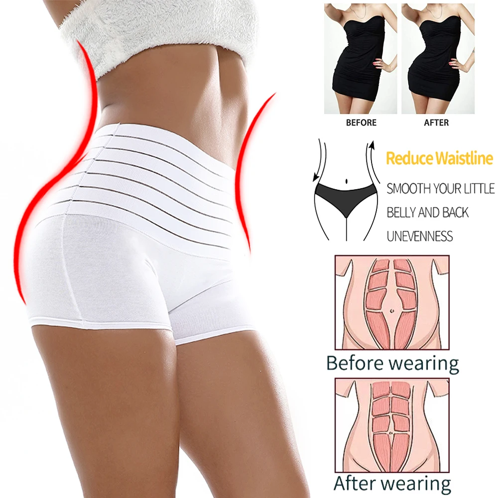 SEXYWG Women Body Shapewear Panties Body Shaper Butt Lifter Shaper Panties High Waist Tummy Control Belly Shaper Underwear plus size shapewear