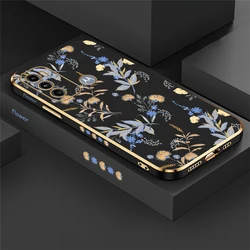 Leaf Pattern Soft Silicone TPU Phone Case - Moto G40 Fusion (Black - 715)