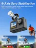 SJCAM SJ10 Pro Dual Screen Action Camera 4K 60FPS Six Axis Gyroscope Anti-Shake Waterproof 2.33" Touch Screen Sport Camera 4