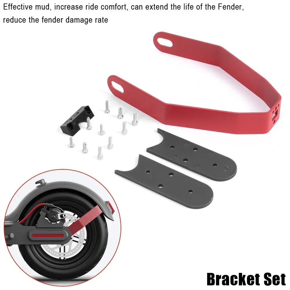 Maxshot Electric Scooter Rear Mudguard Bracket Rigid Support For