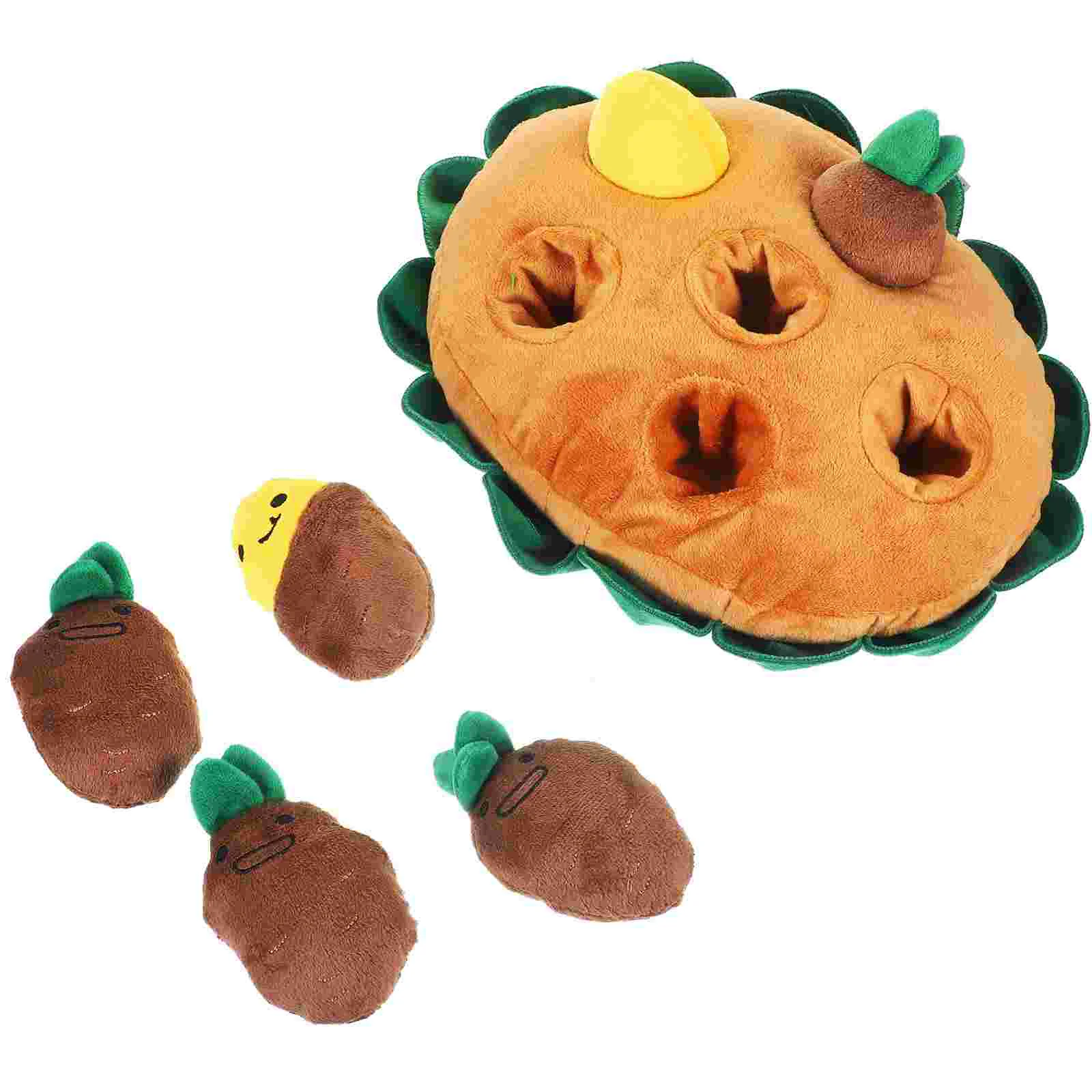

Small Dog Toys For Puppies Squeakers Interactive Pet Puppy Plush Squeaky Medium Dogs