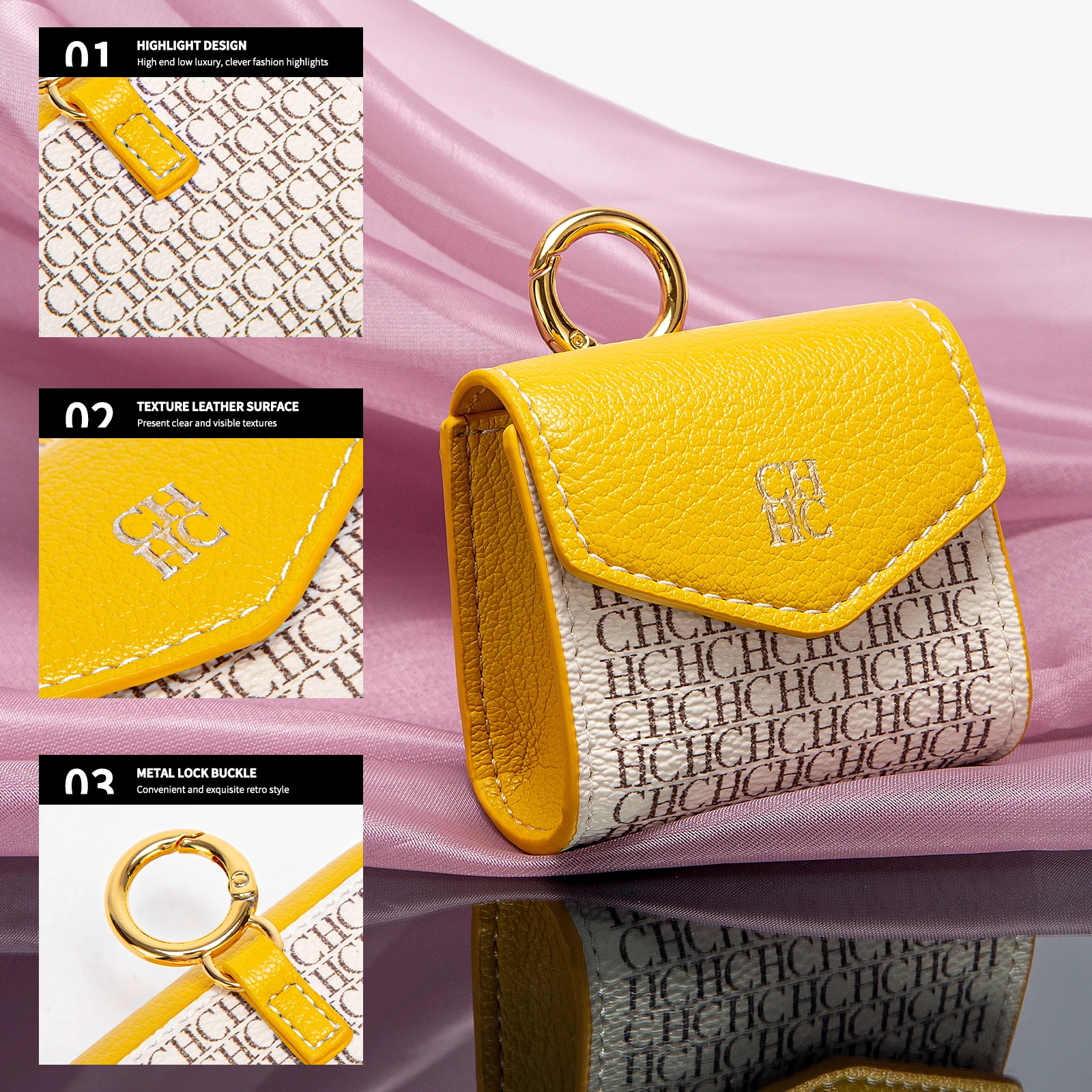 حقيبة مفاتيح CHCH لعام 2025، بالإضافة إلى حقيبة سم...