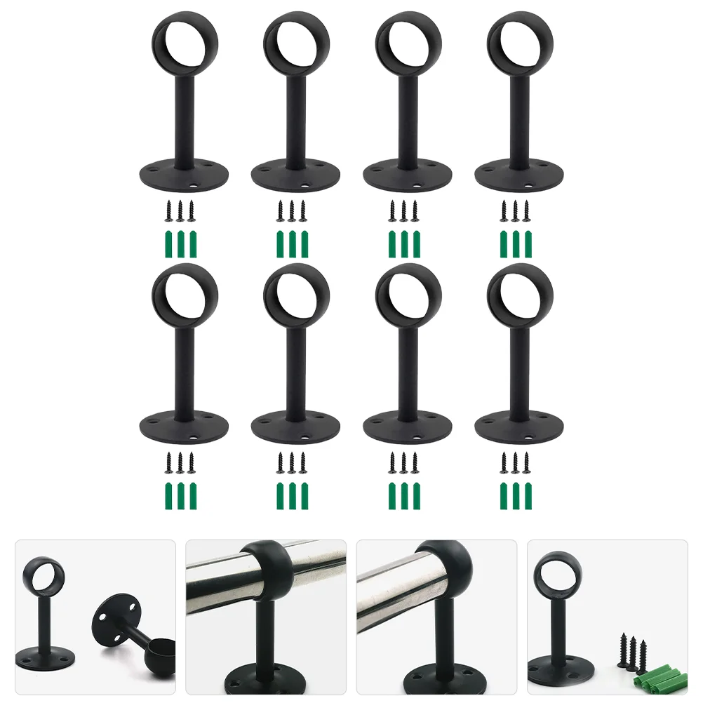 

Curtain Rods Hooks Ceiling Curtain Rod Bracket Heavy Duty Curtain Rod Holder Hangers Curtain Rod Brackets Curtain