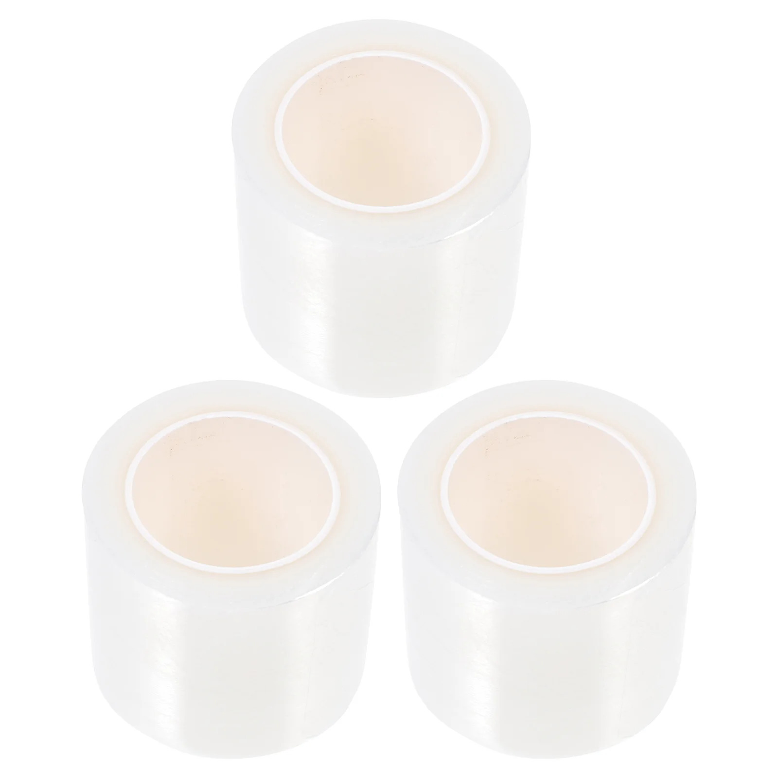 

3 Pcs Eyelash Supplies Eyebrow Tattoo Plastic Wrap Eyebrows Protection Film Makeup Preoperative Semi-permanent
