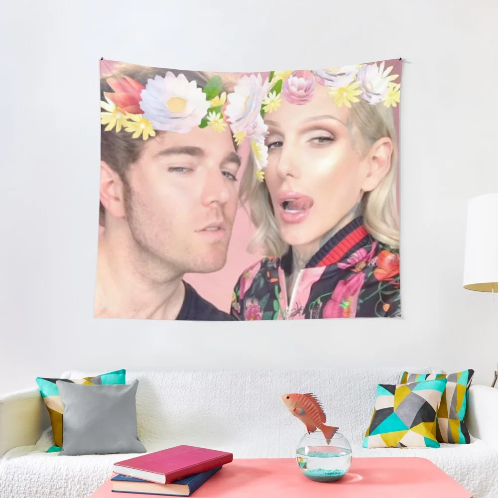 

Shane and Jeffree snapchat Tapestry Room Decorating Aesthetic Home Decorating Tapestry