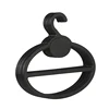 10Pcs Oval Scarf Shawl Tie Holder Coat Hanger Multifunctional Clothes Display Slots Holder Organizer Space Saving 4