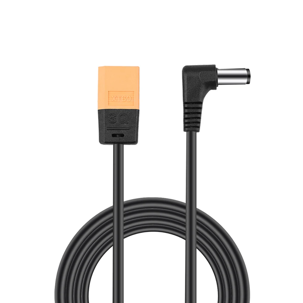 

XT60 Male To 90° DC Male Power Cable Adapter 1.2M Cable XT60 To DC Plug For FPV Goggles V2 Power Supply Battery Connector Cable