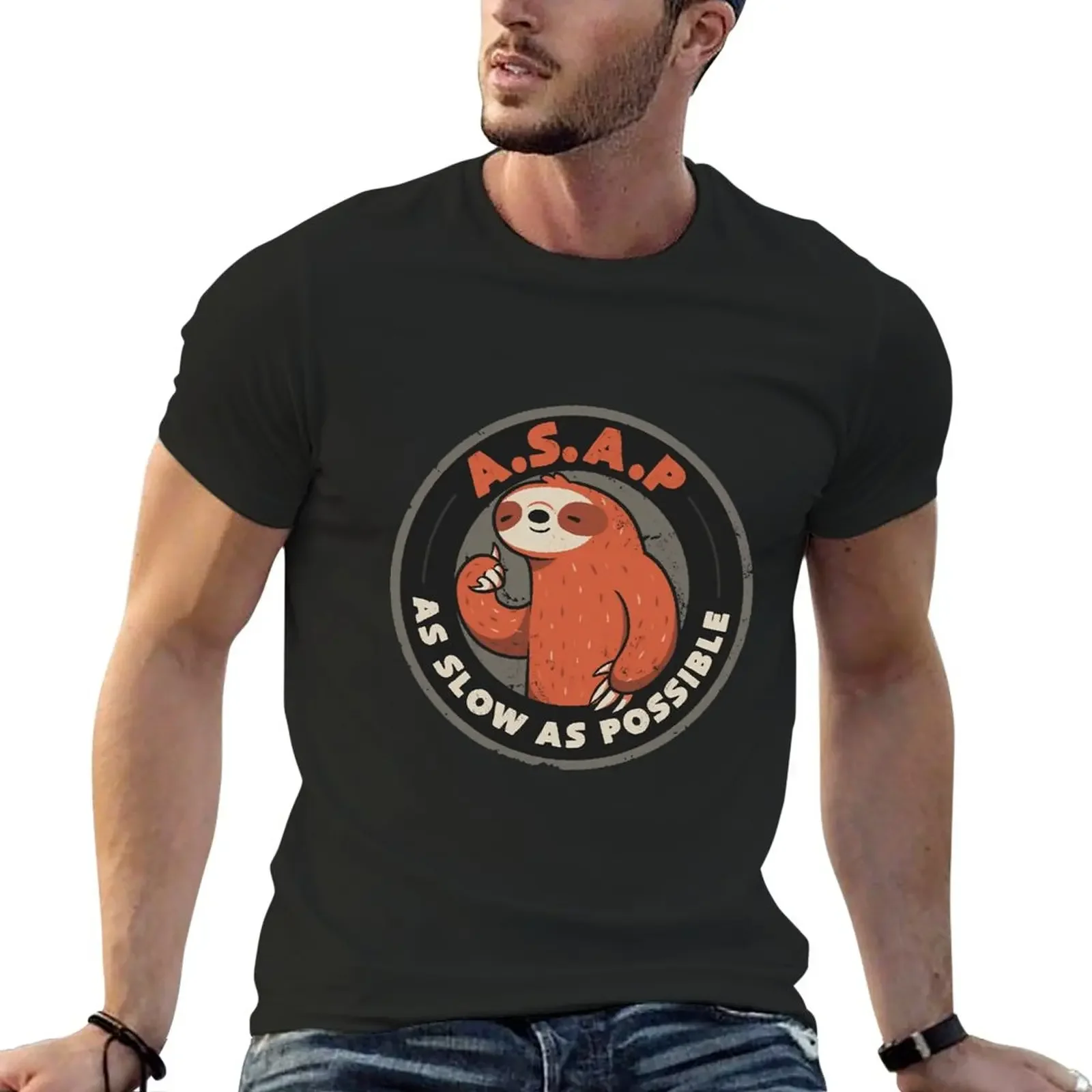 

As Slow As Possible T-Shirt customs shirts graphic tees Men's t-shirts