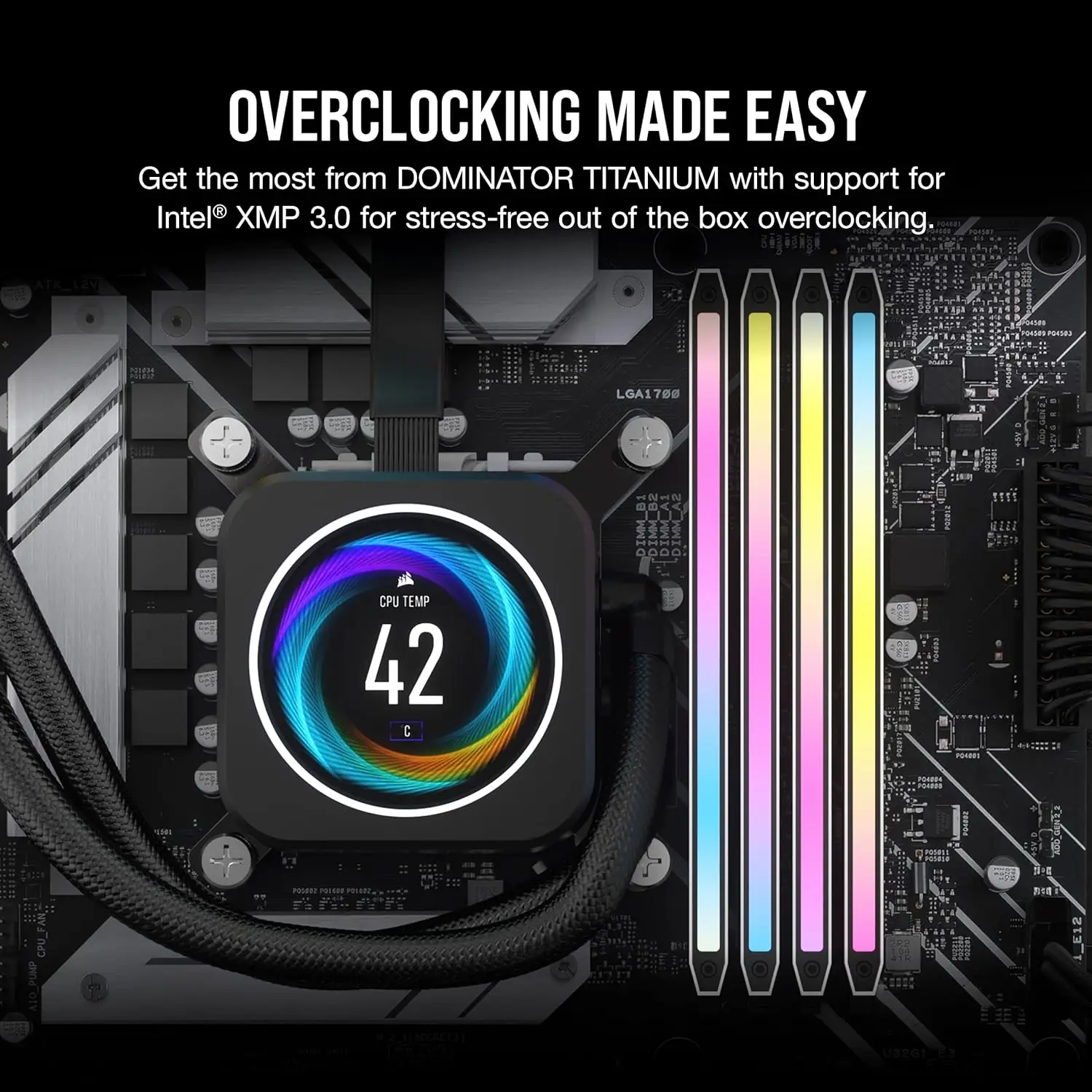 CORSAIR DOMINATOR TITANIUM RGB DDR5 RAM 32GB 64GB Kit DDR5 6000 