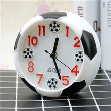 

World Football Decor Decoration Pointer Desktop Sports Club Soccer Ball Cup Shaped Digital Ball Clock Football Gift Alarm Gift F