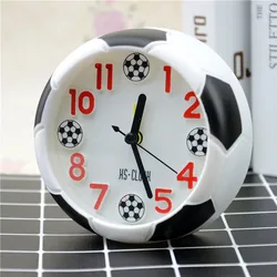 World Football Decor Decoration Pointer Desktop Sports Club Soccer Ball Cup Shaped Digital Ball Clock Football Gift Alarm Gift F
