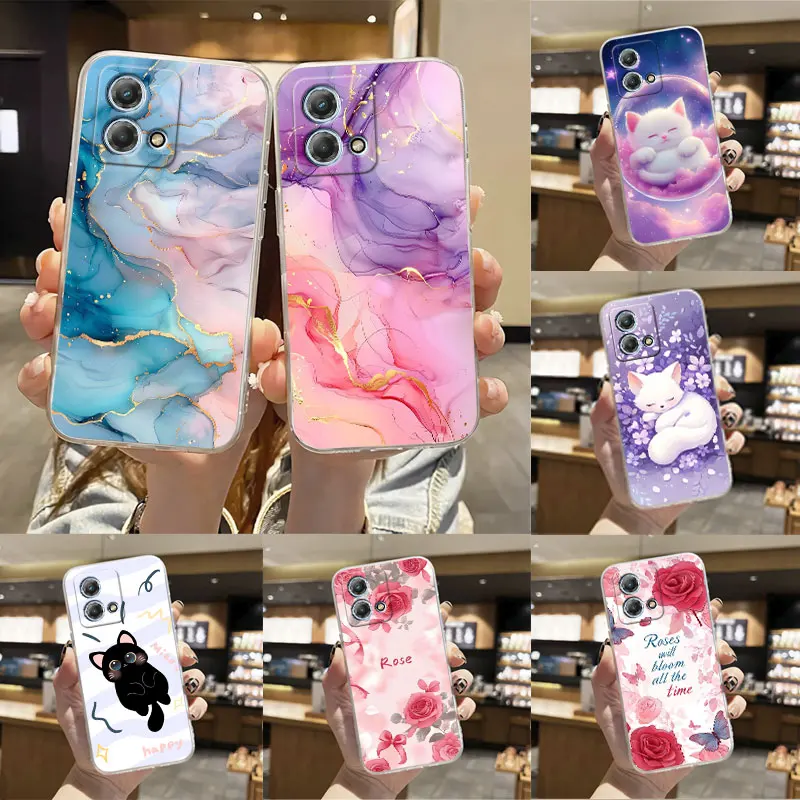 Transparent Shockproof Silicone Soft Phone Case Cover
