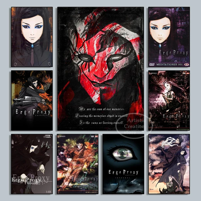 Ergo Proxy Poster Anime Video Game Canvas Painting Wall Art Prints Pictures  For Living Room Bedroom Home Decoration Cuadros - Painting & Calligraphy -  AliExpress