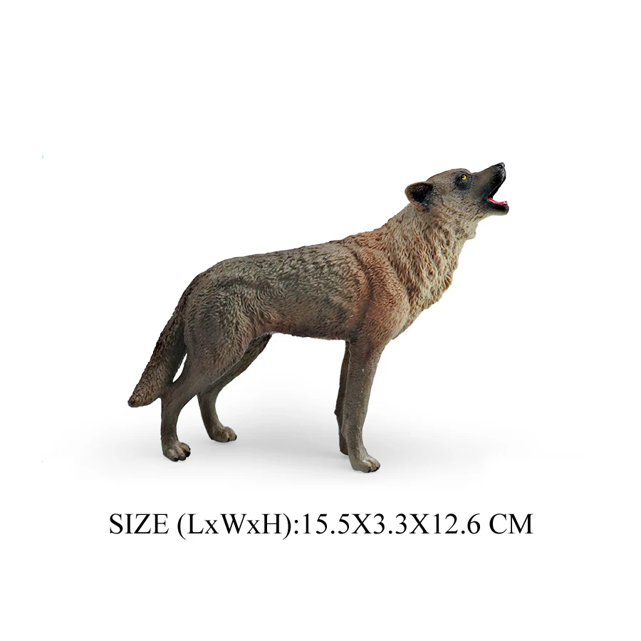 Realistic Wild Animal Action Figures Toy Set