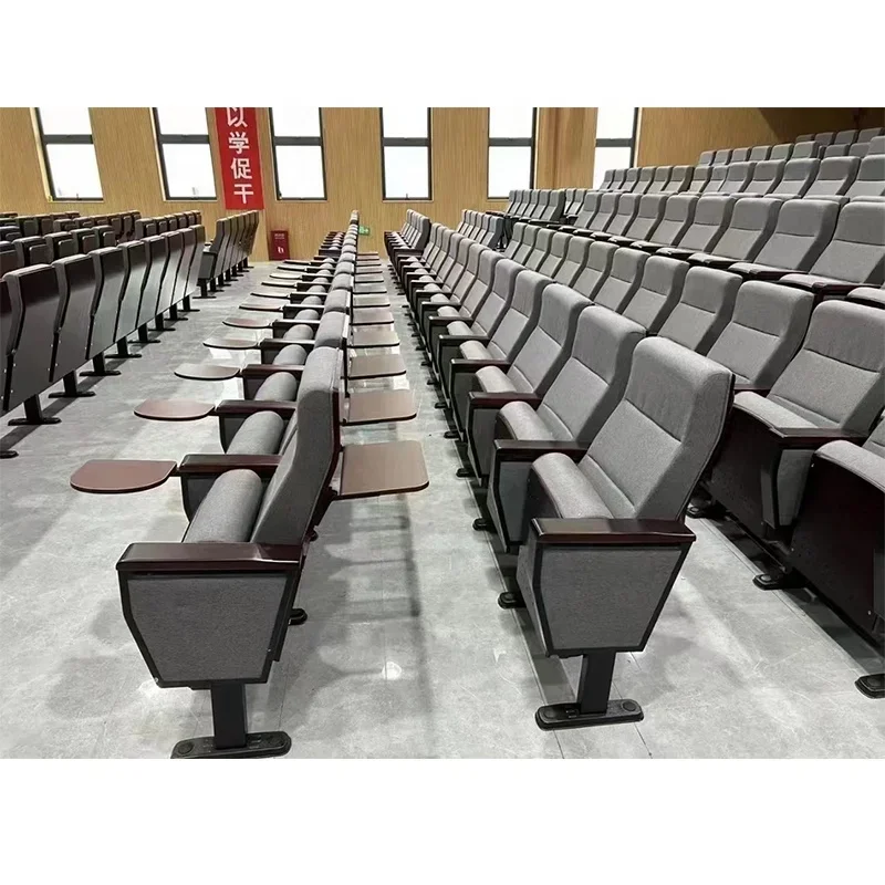 Theater Seats, Manufacturer OEM Sofa Chair Furniture For Auditorium Church Movie Cinema Fabric Modern Commercial Hall