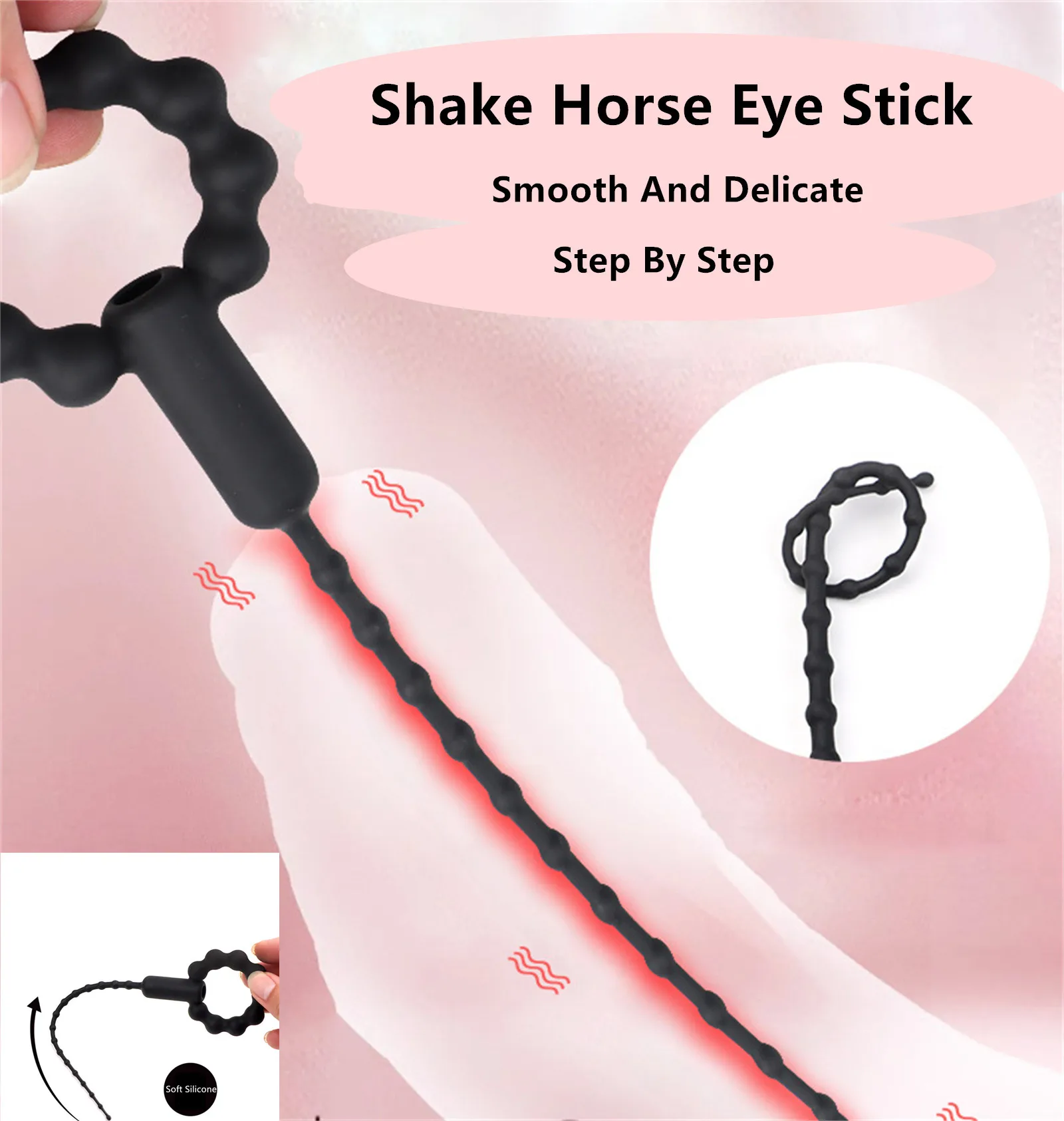 New Electric Horse Eye Stick Masturbation Orgasmic Artifact Unisex SM Sex Bed Urethral Toy Stimulating Prostate Massager Soft18+_voghion.com