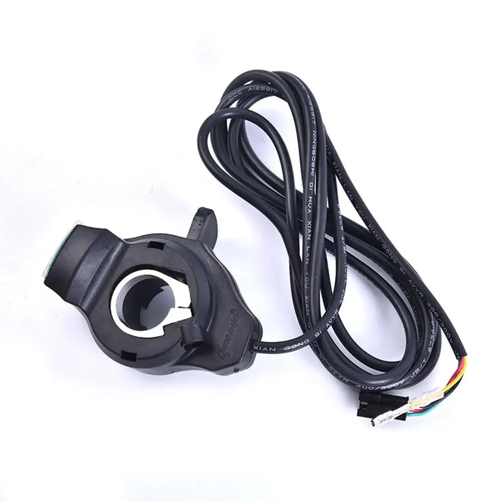 E-bike Thumb Throttle LCD Digital Battery Voltage Display Speed Control Handlebar Grips Switch Electric Bike Accessories electric bike throttle,electric bike parts,electric bike display,electric bike switch