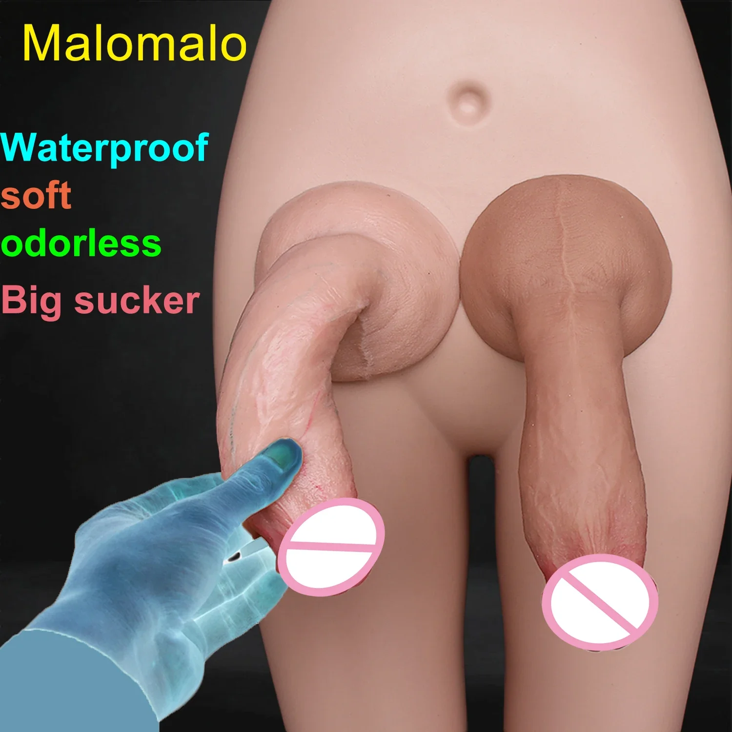 Soft Skin Feel Realistic Thick Dildo Gay Masturbators Silicone Dick Big Suction Cup Penis Anal Plug Sex Toy for Men Women penis masturbator dildo sex toys anal masturbator